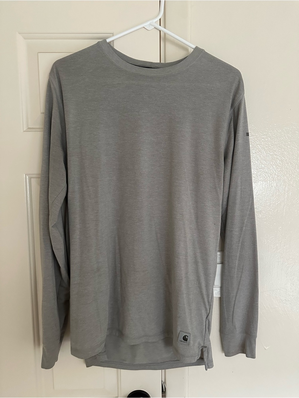 Carhartt Long-Sleeve Crewneck Shirt - Gray